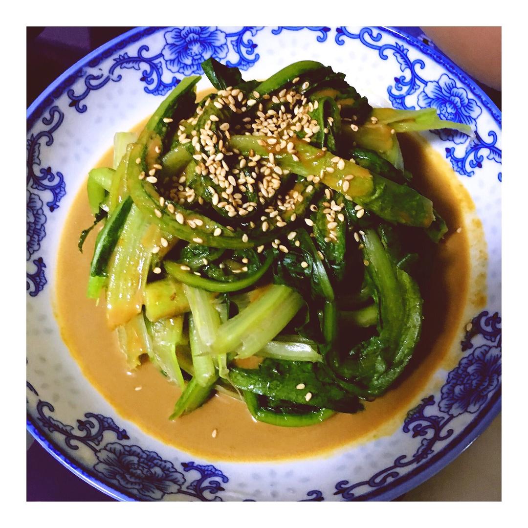 麻酱油麦菜