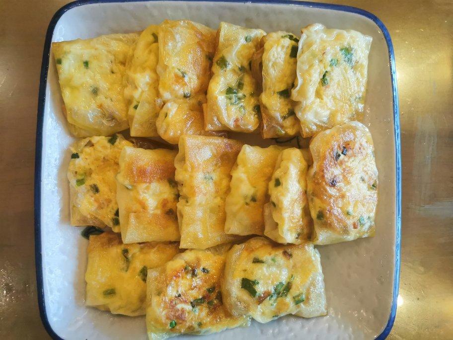 饺子皮版韭菜盒子