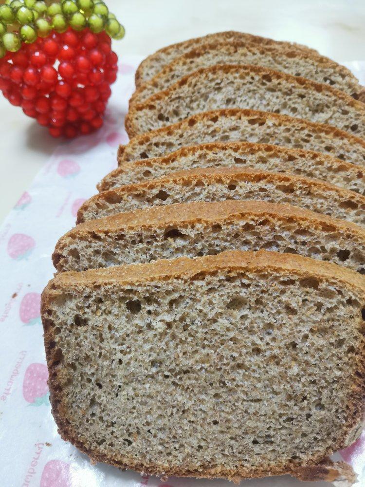 全麦面包（柏翠 PE6280 面包机 懒人版）