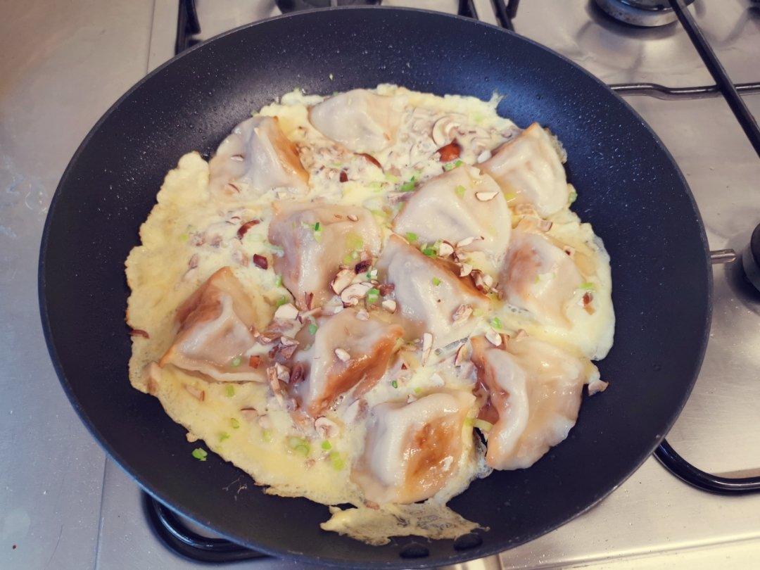 懒人快手抱蛋煎饺