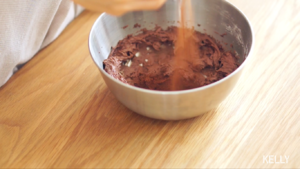 万圣节鬼怪蛋糕 超软巧克力马芬/阿猪烘焙视频：特别篇的做法 步骤11