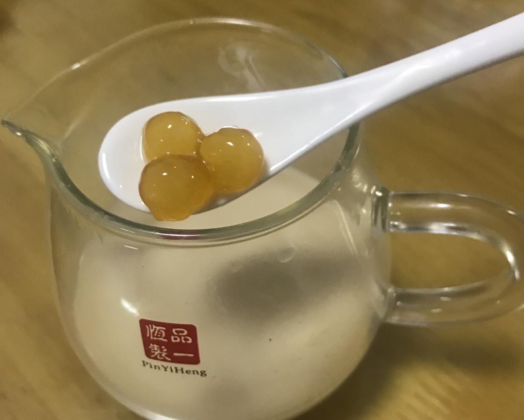 自制金色珍珠+奶茶的做法 步骤10