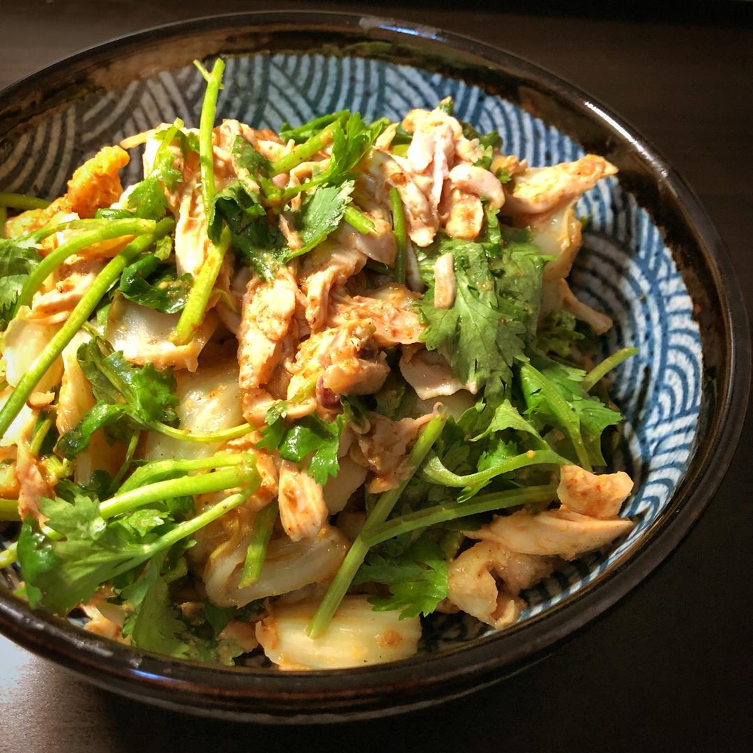 美食性孢子做的堂妈教你做潍坊芥末鸡