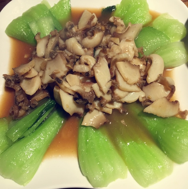 芦笋炒鲍鱼片