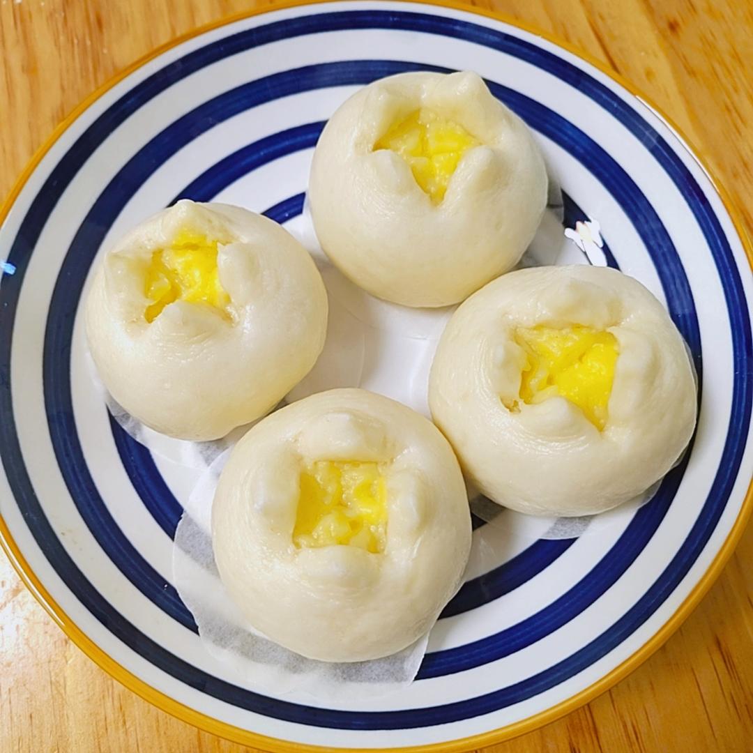 奶黄馅儿和奶黄包
