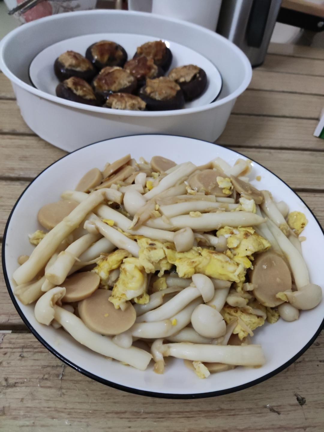 白玉菇炒饭