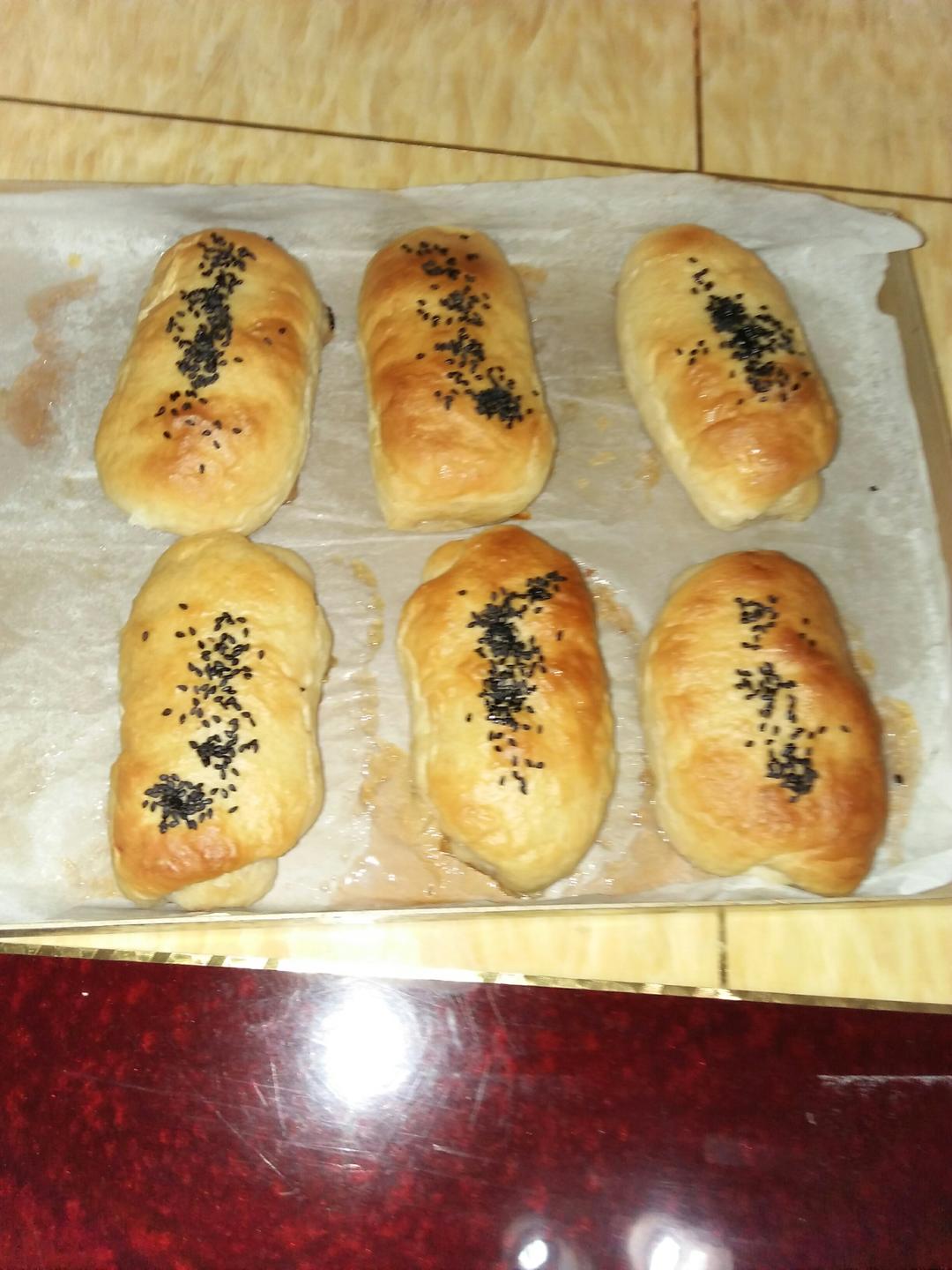 超好吃的肉松面包