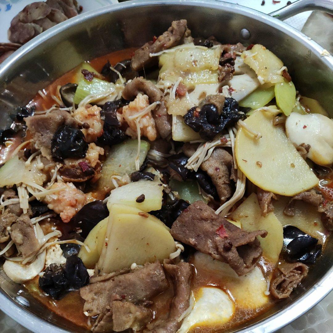干锅肥牛卷