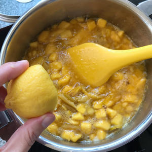 超好吃的大粒香橙芒果酱的做法 步骤14