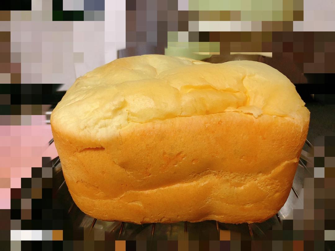 超级好吃的原味面包（面包机版）