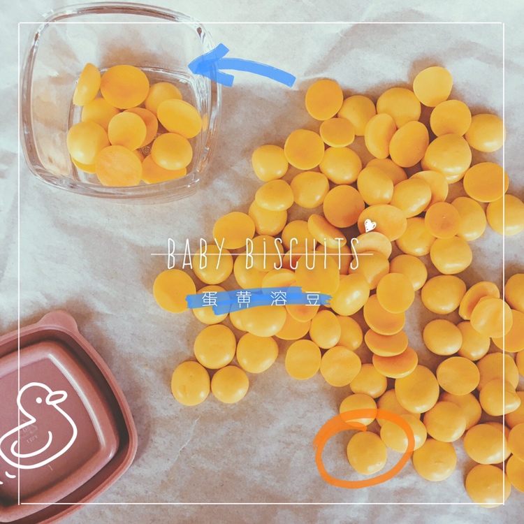 宝宝零食蛋黄溶豆的做法