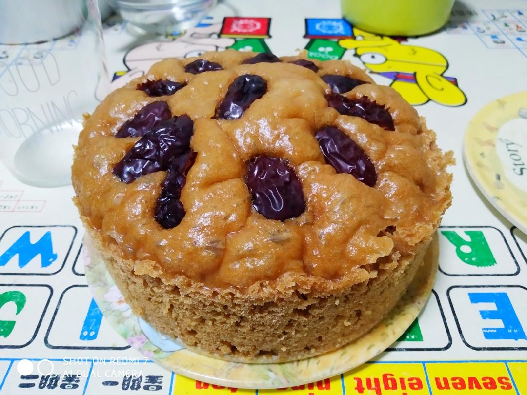 超简单 零失败的红糖发糕