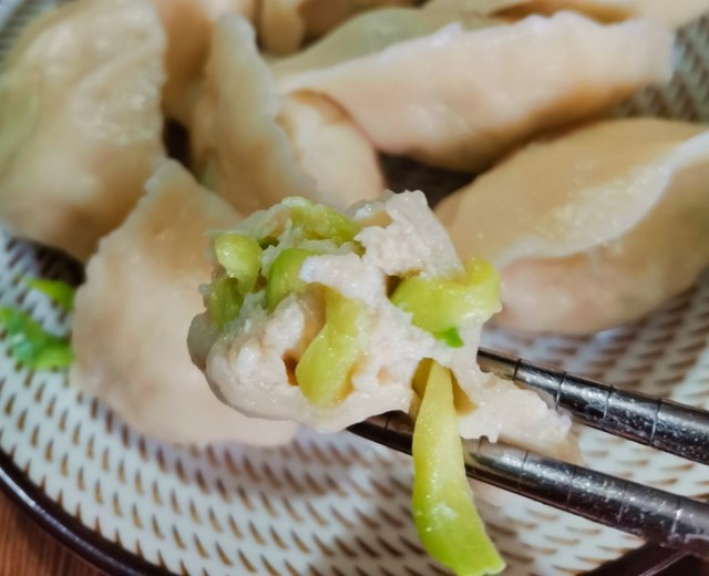 [一人食]西葫芦鸡肉馅饺