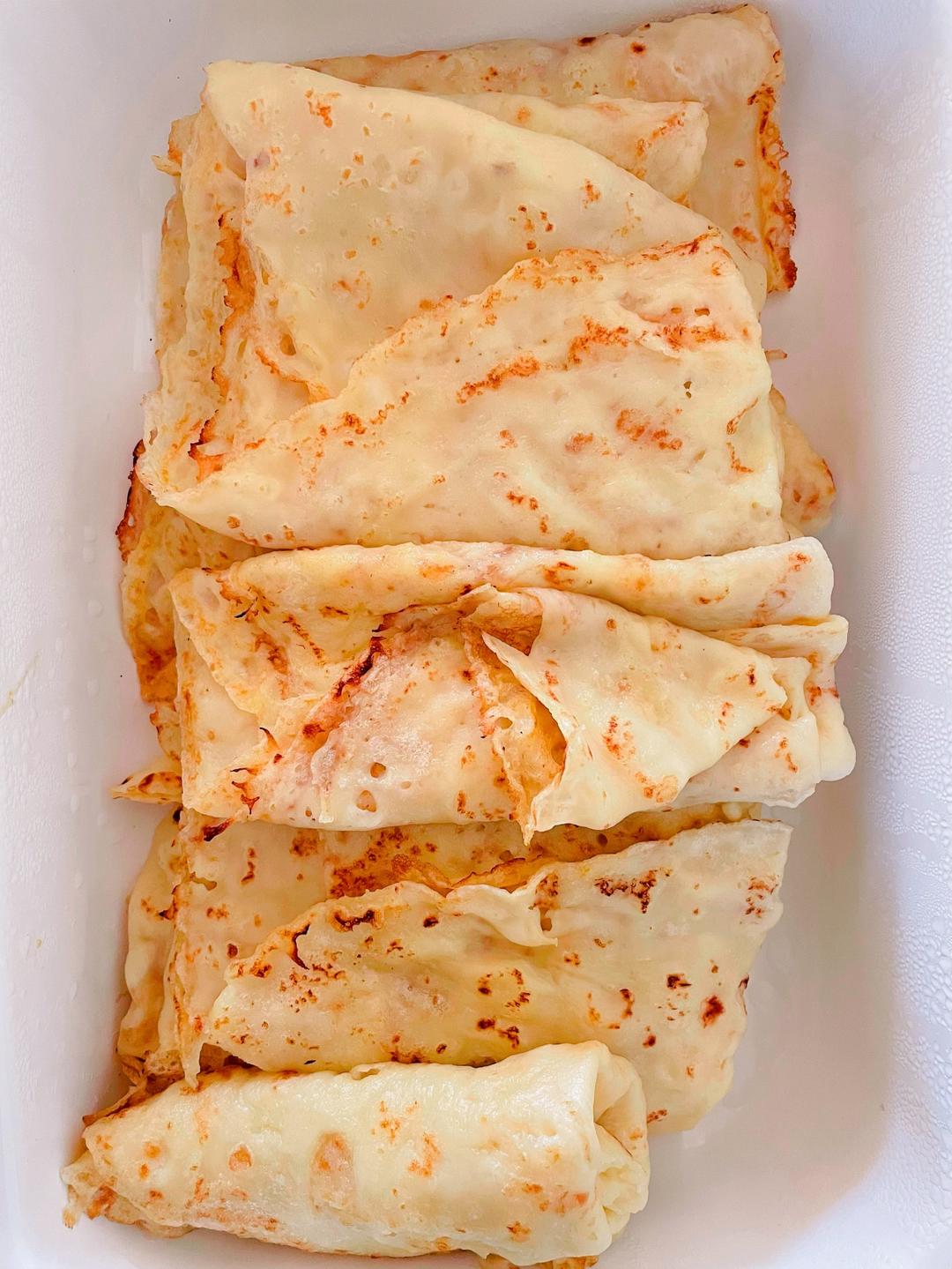 烙饼不硬的小窍门 掌握了你也能看出柔软多层凉了不硬的小油饼