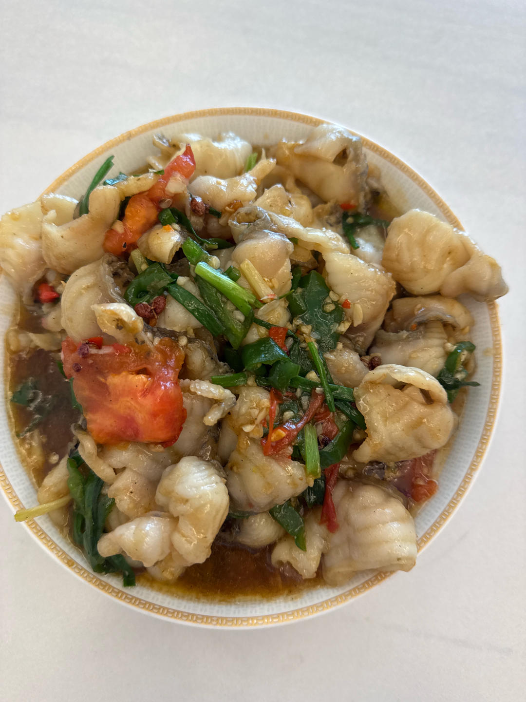 双椒鱼片