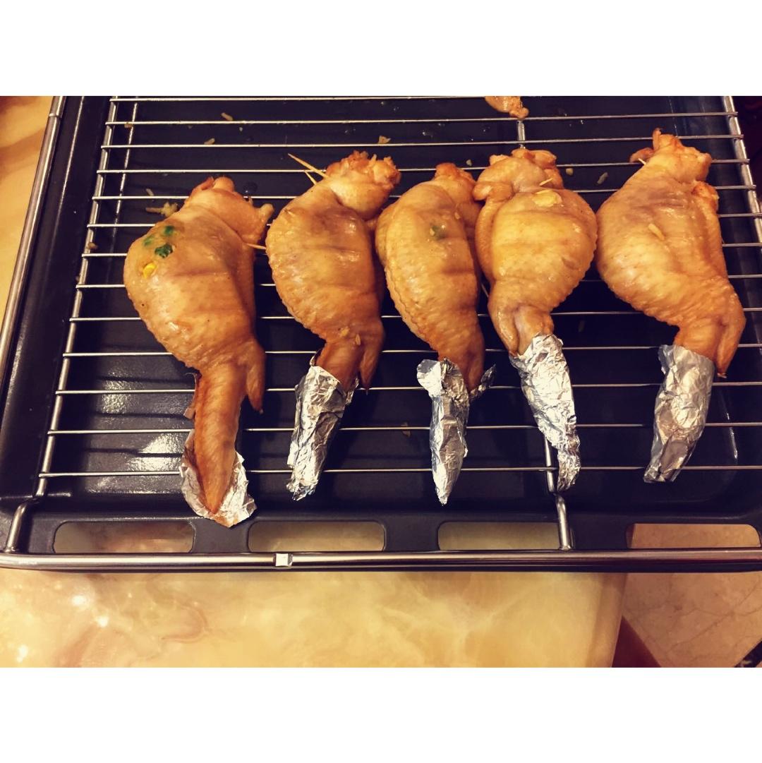 websterchan做的鸡翅包饭附去骨详图