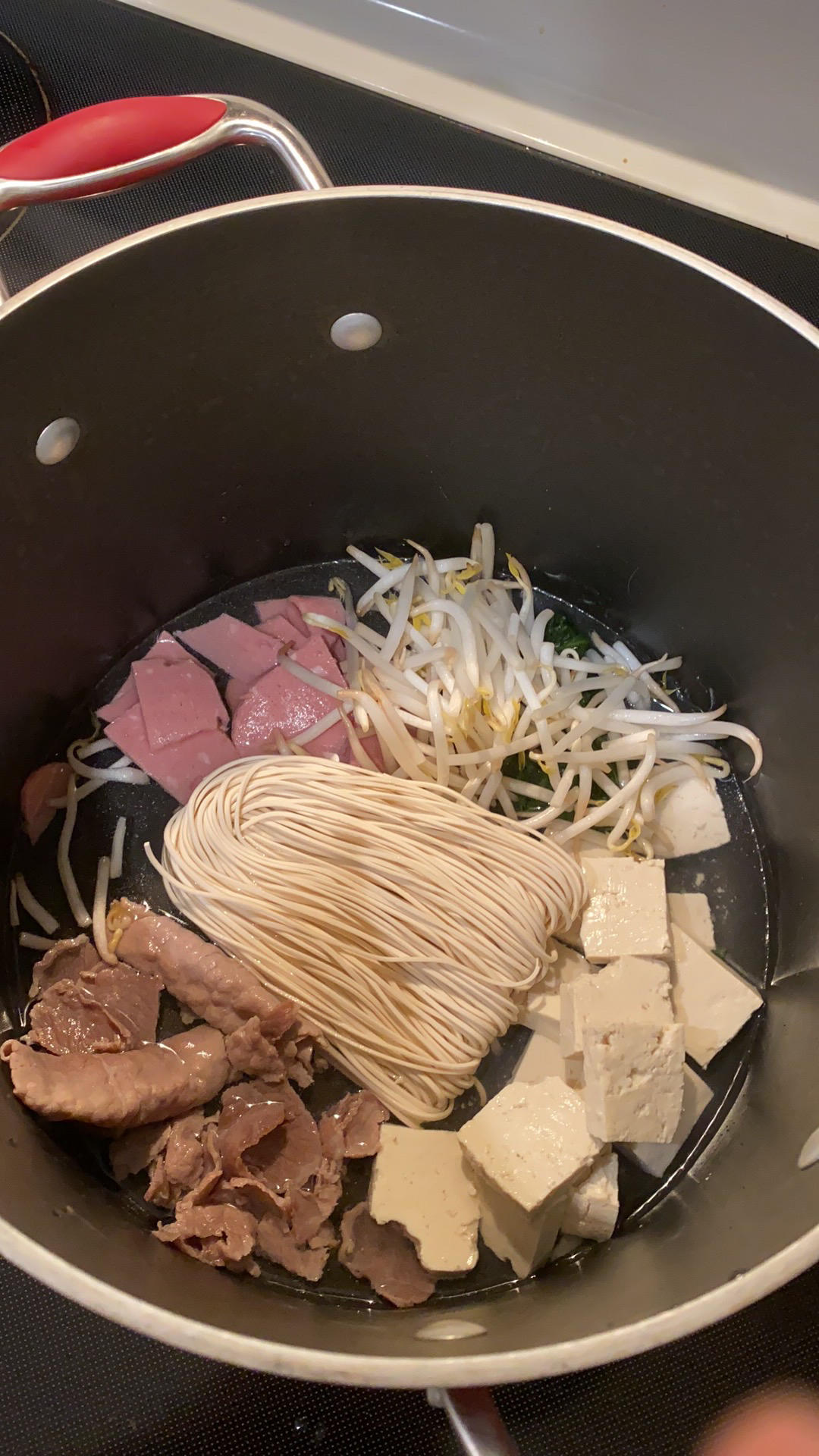 韩国部队锅拉面锅（超好吃）