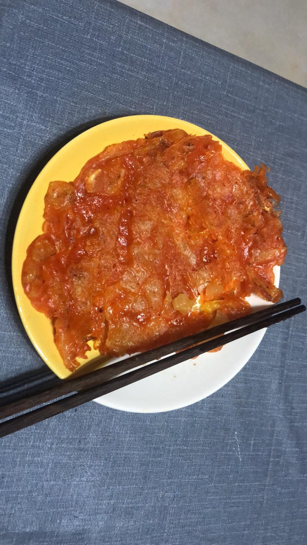 超简单正宗韩国泡菜饼