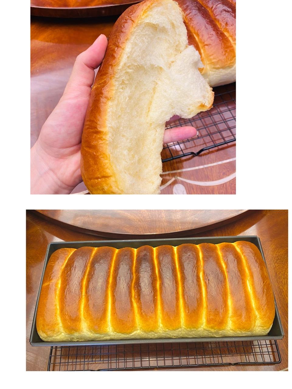 经典的港式牛油排包～组织细腻柔软香甜可拉丝～