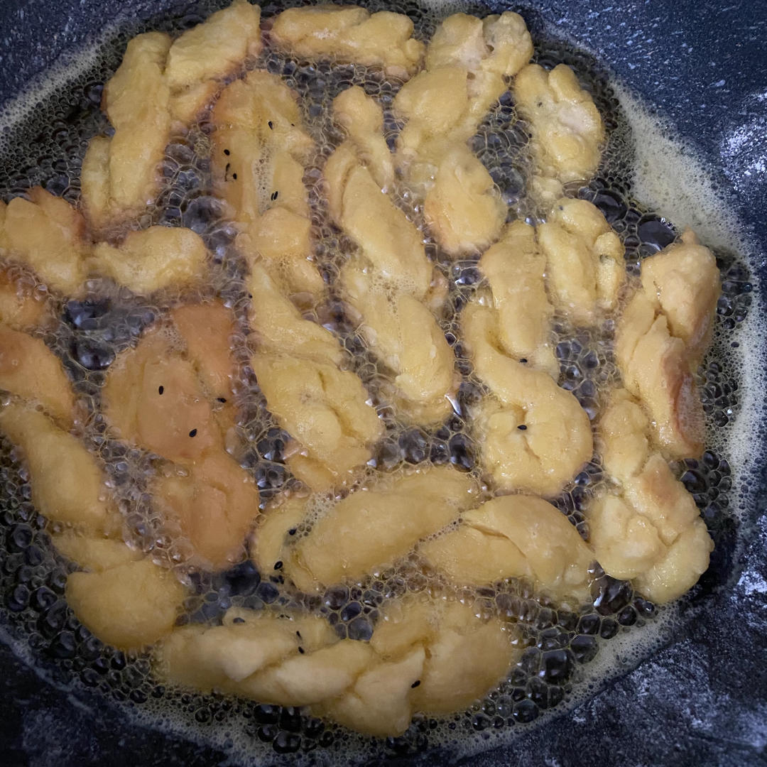 超级松软的奶香麻花