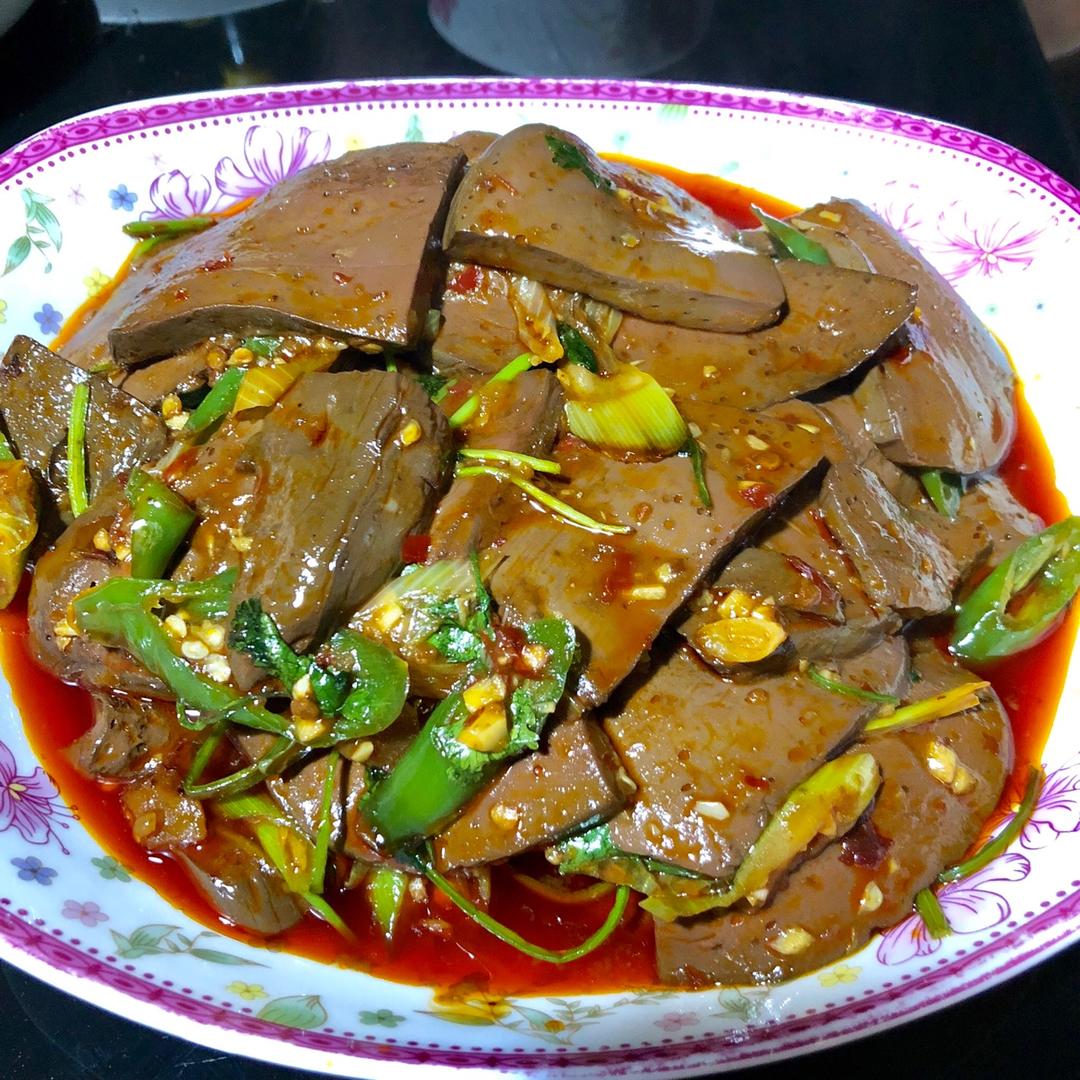 红油鸭血