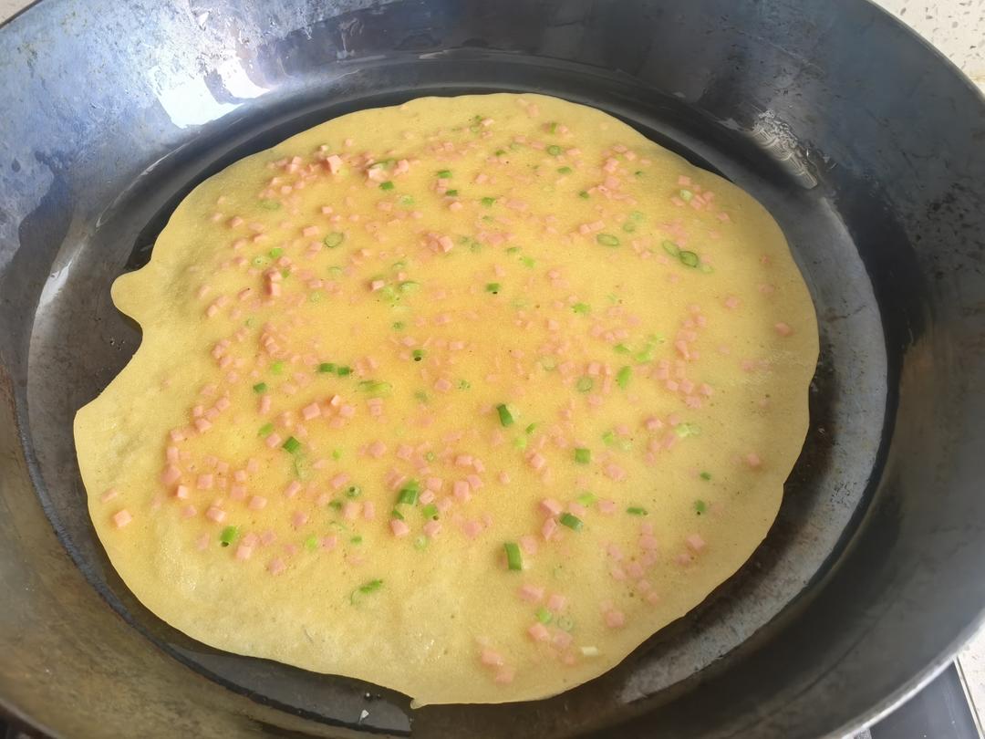 软软咸香鸡蛋饼（超详细）