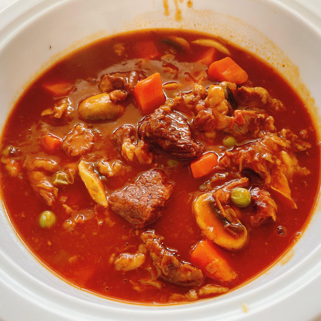 《流星之绊》同款红烩牛肉饭