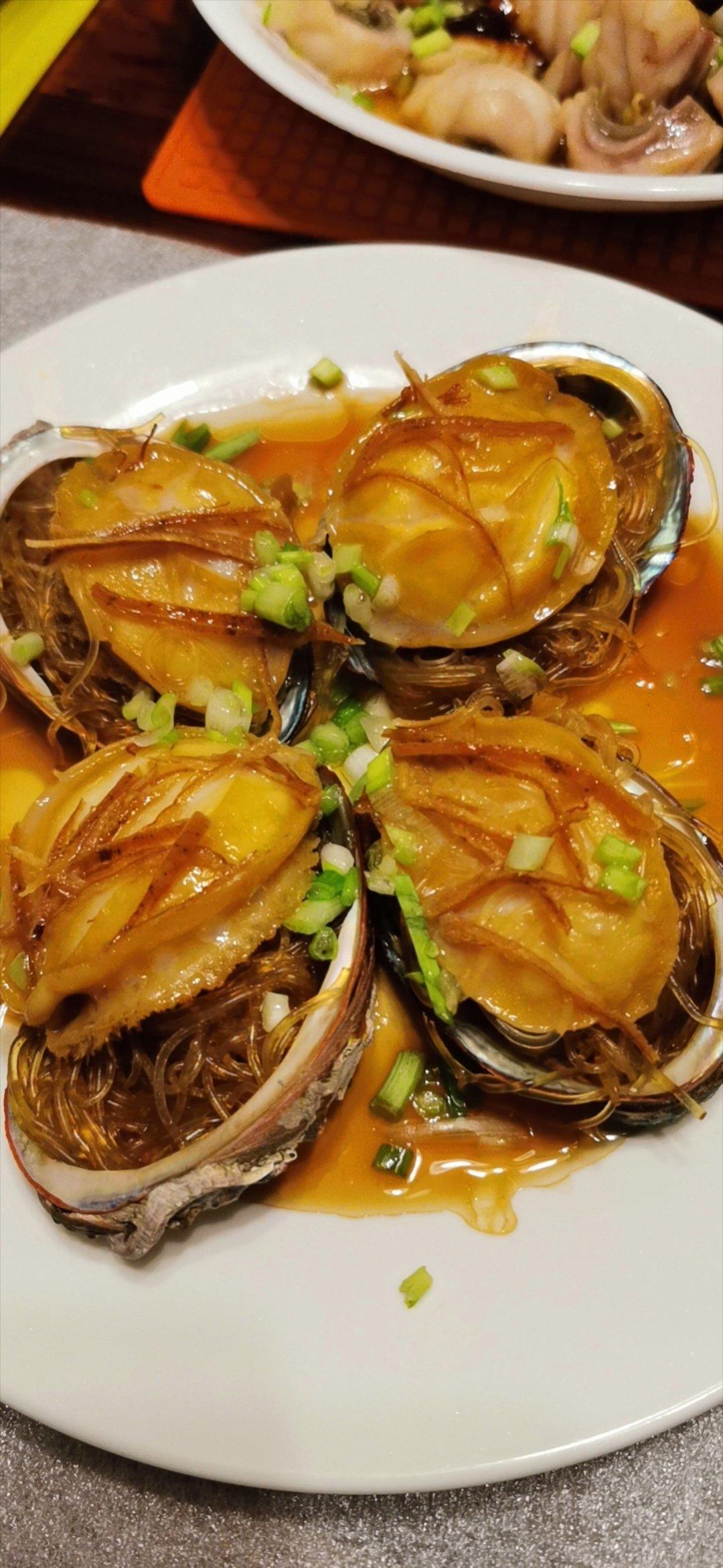 serene利做的二十年陈皮蒸鲜鲍鱼