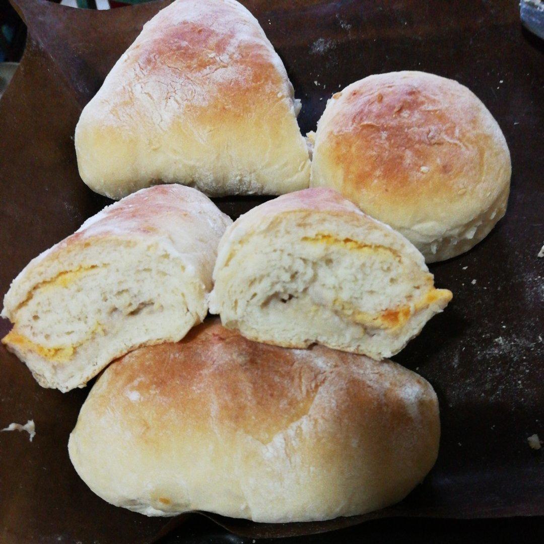 芋泥咸蛋黄小餐包