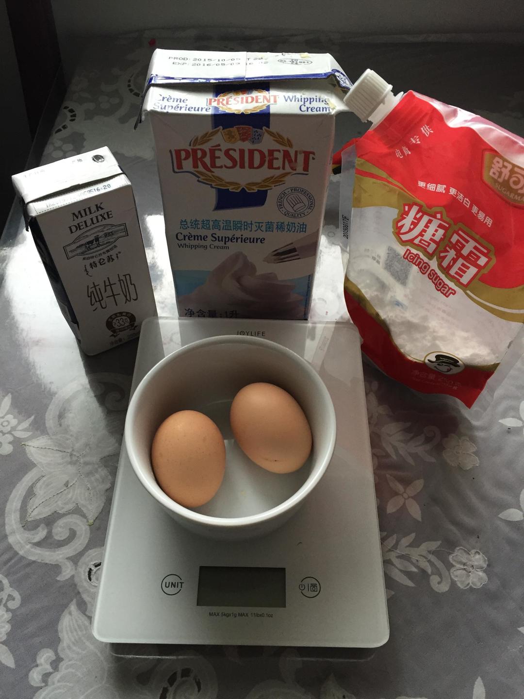 纯奶手撕吐司的做法 步骤1