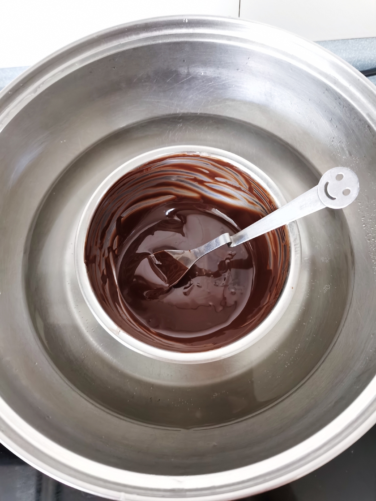 四寸森系巧克力蛋糕🍫巧克力装饰件的做法 步骤13