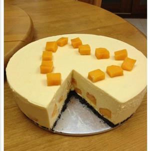 芒果芝士蛋糕（免烤）的做法 步骤6