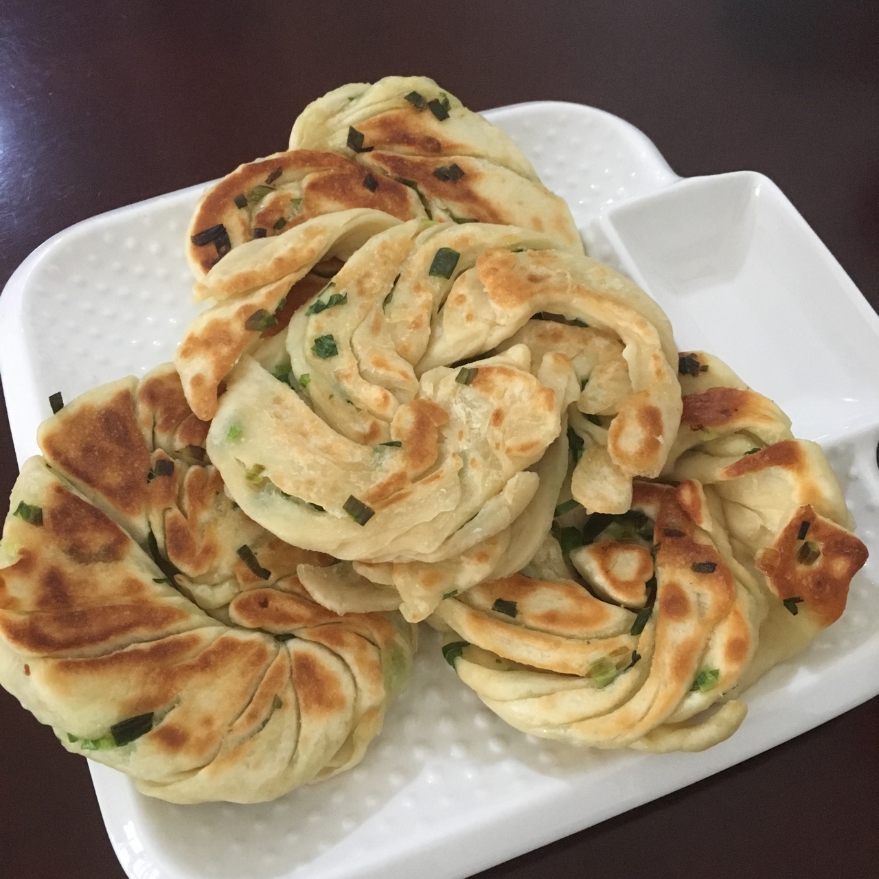 葱花手抓饼