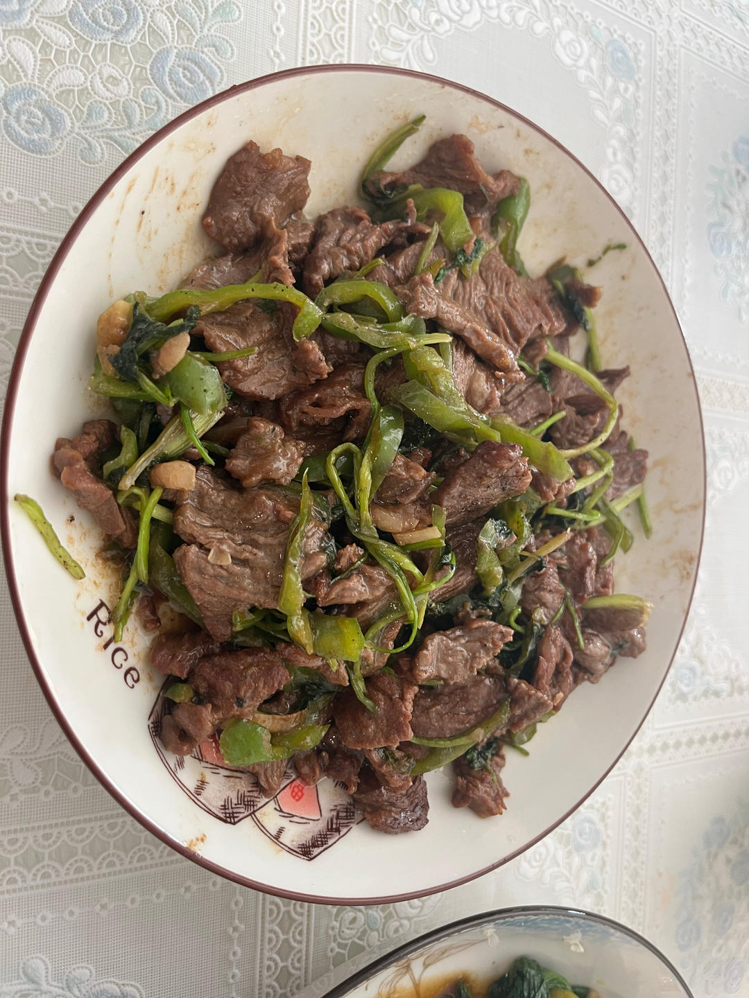 香菜牛肉