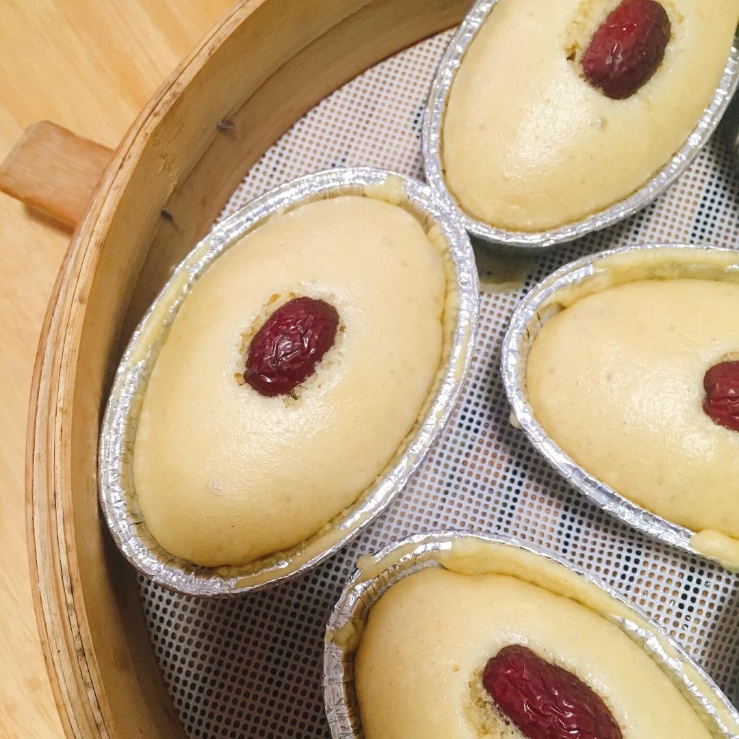 超简单红糖发糕(酵母版)