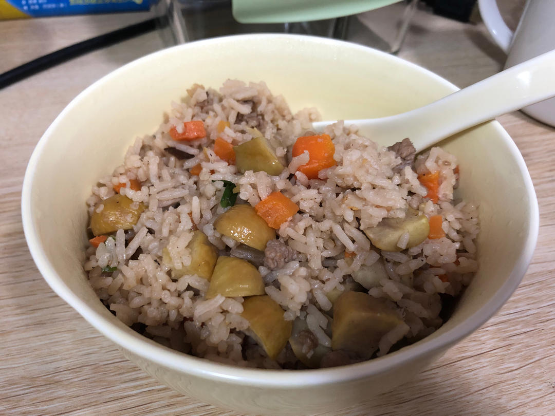 板栗焖饭