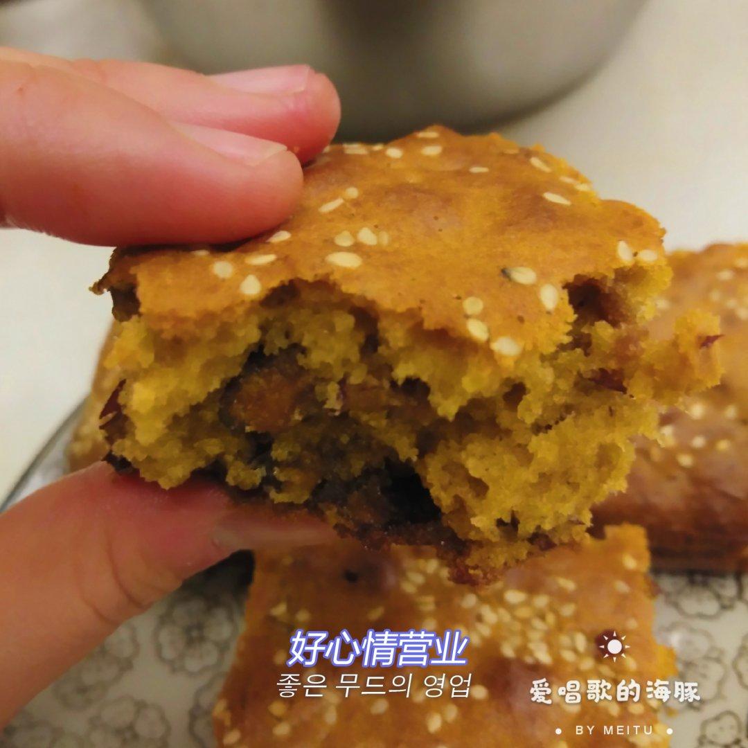 改良版红枣糕，此配方蓬松柔软，减油减糖，全蛋打发好操作