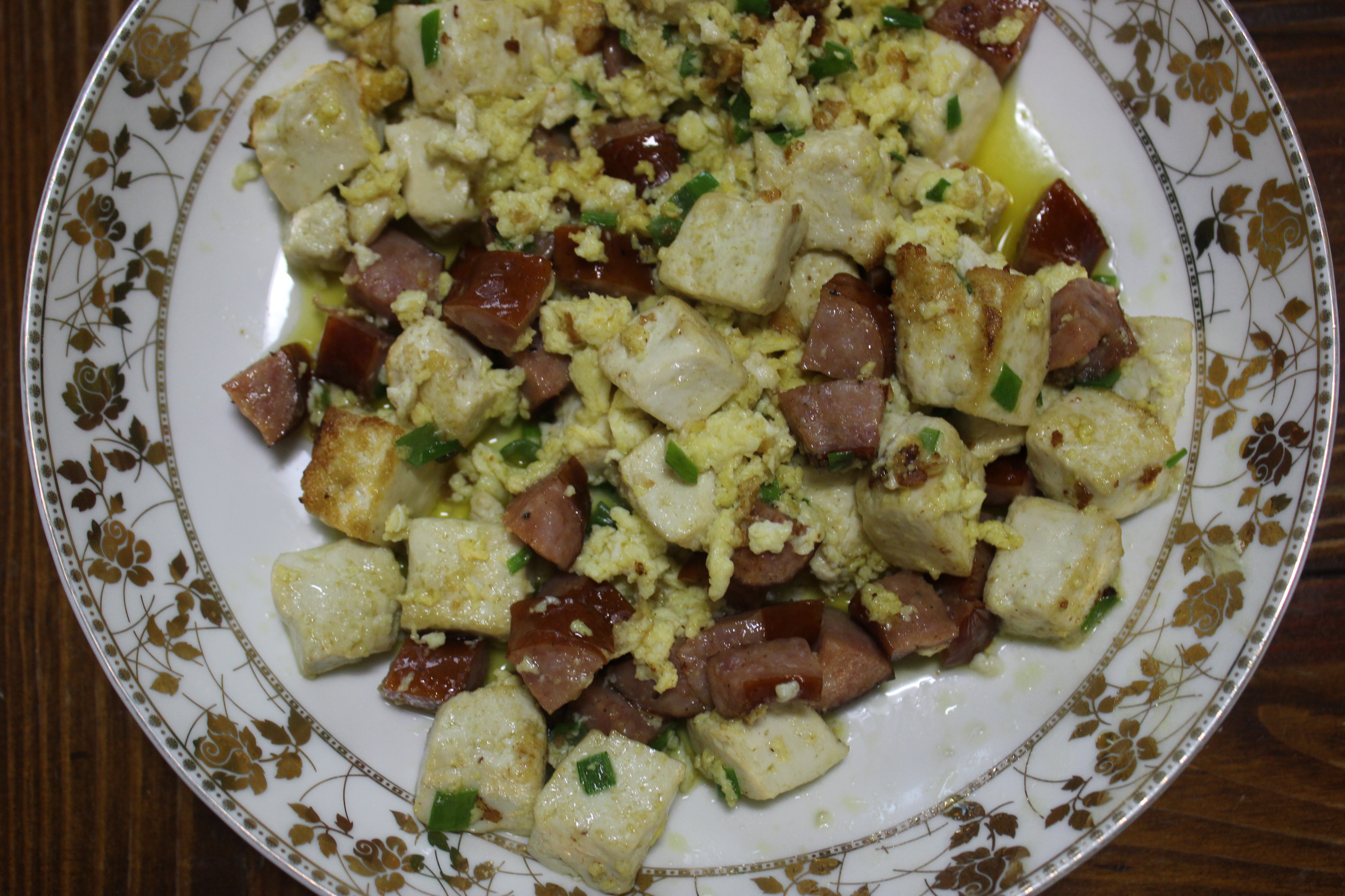 蛋包豆腐丁