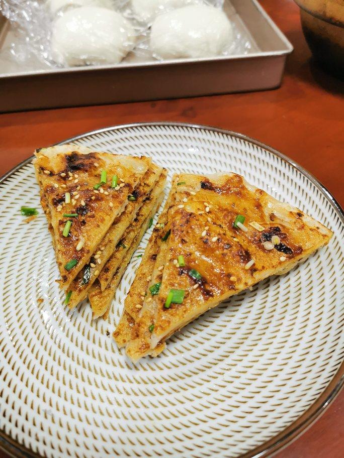 酥的掉渣的酱香饼，老公说都可以开店啦