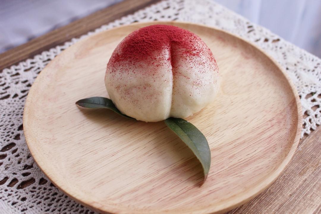 寿桃馒头（水蜜桃馒头）
