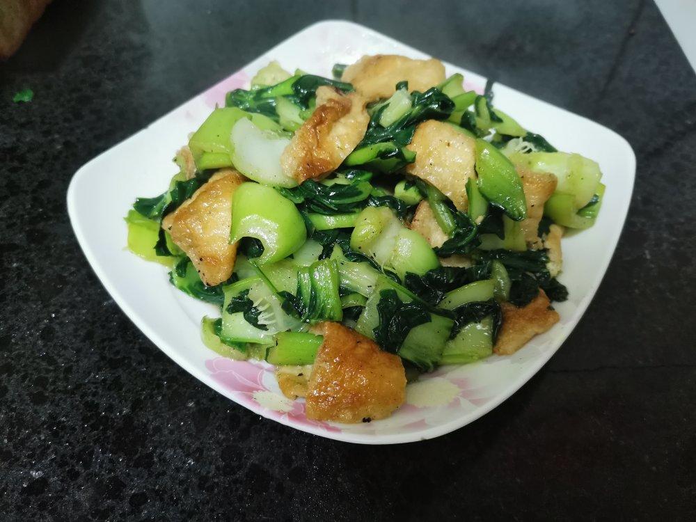 青菜豆腐