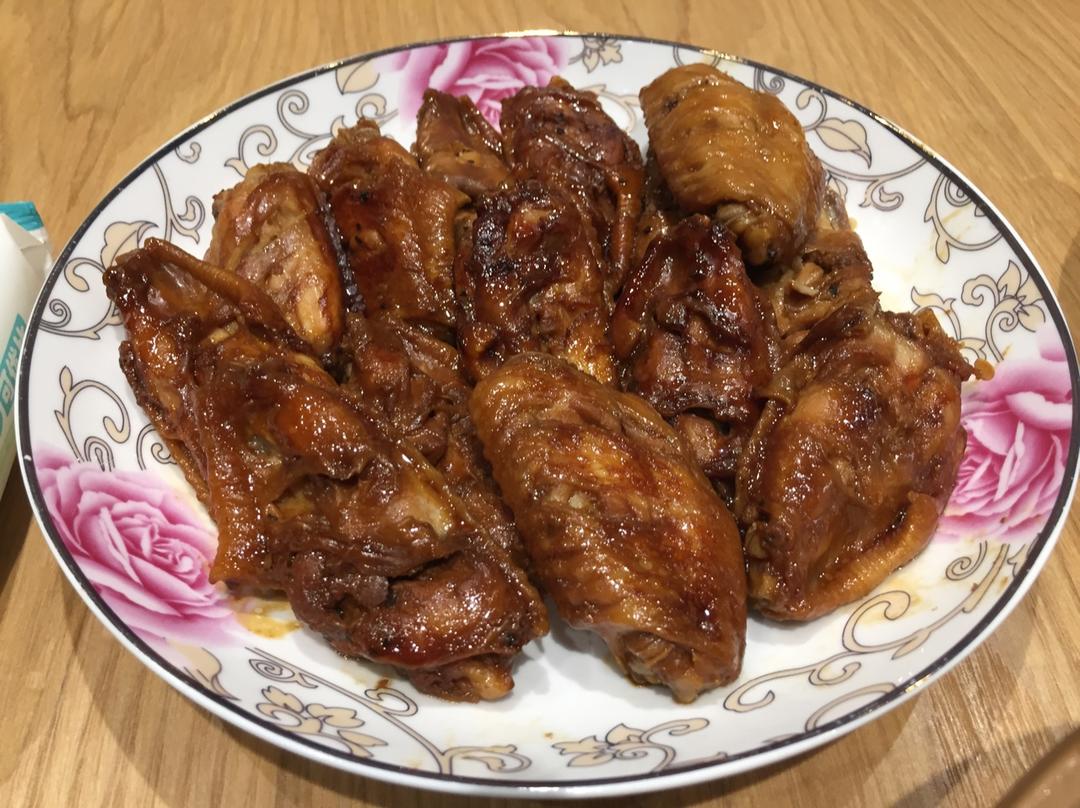 锡纸黑胡椒烤鸡翅