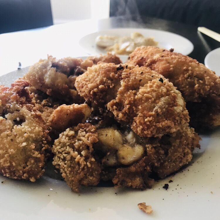 香脆辣味炸鸡翅