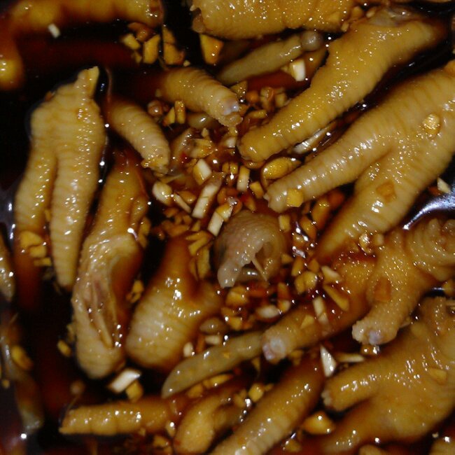 酸辣鸡爪