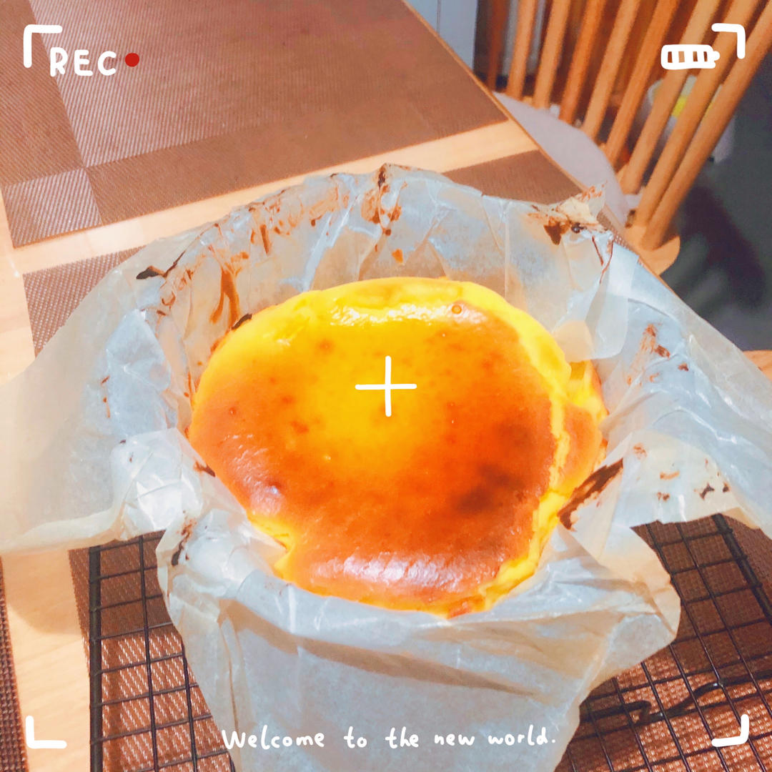 巴斯克芝士蛋糕『最简单的蛋糕』零失败🔥芝士控