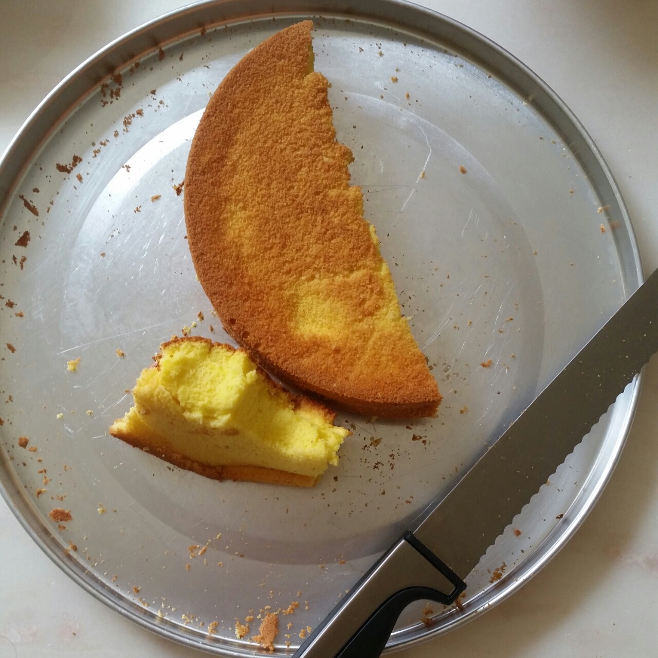 超详细8寸戚风蛋糕