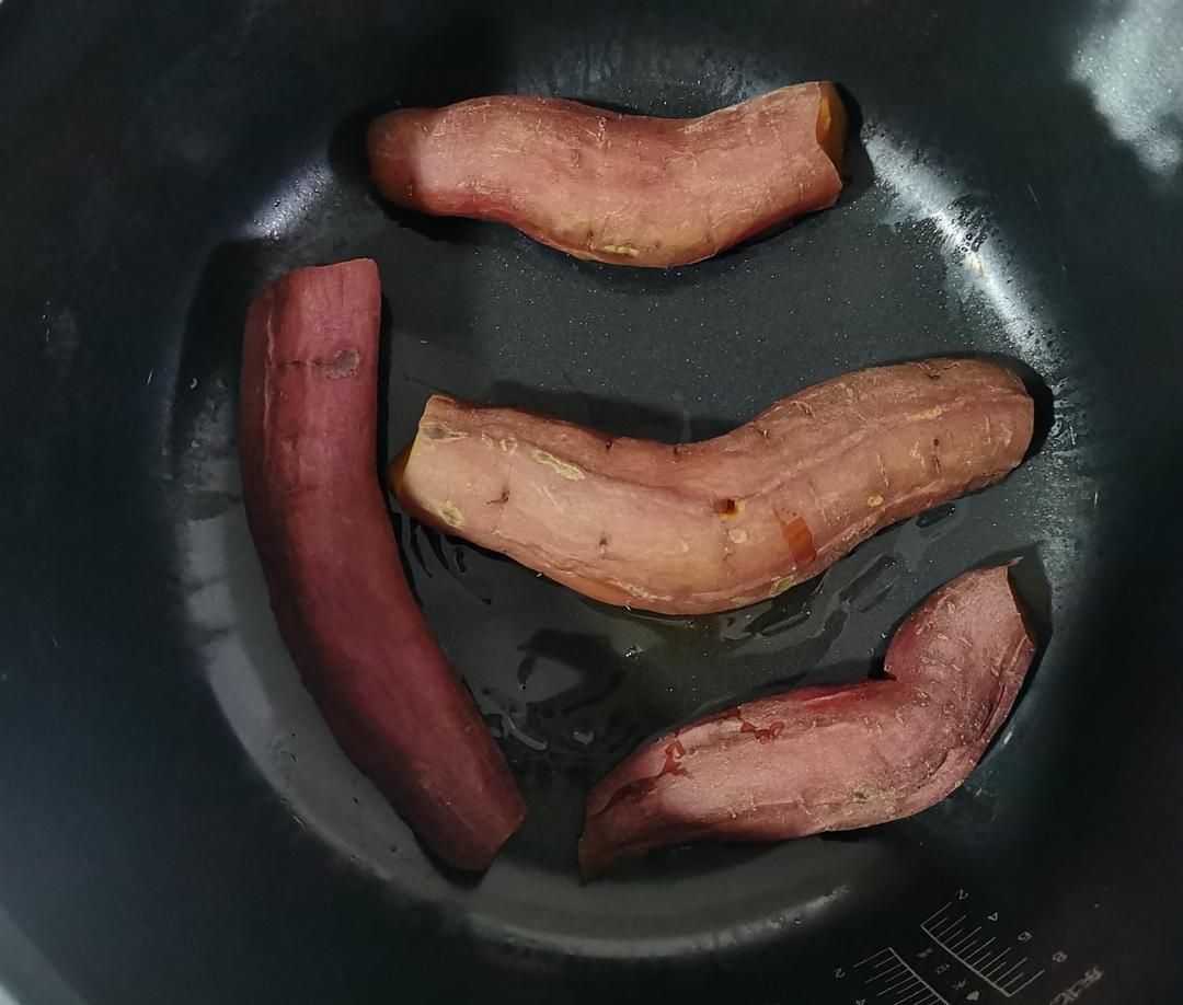 零失败的电饭煲焖红薯