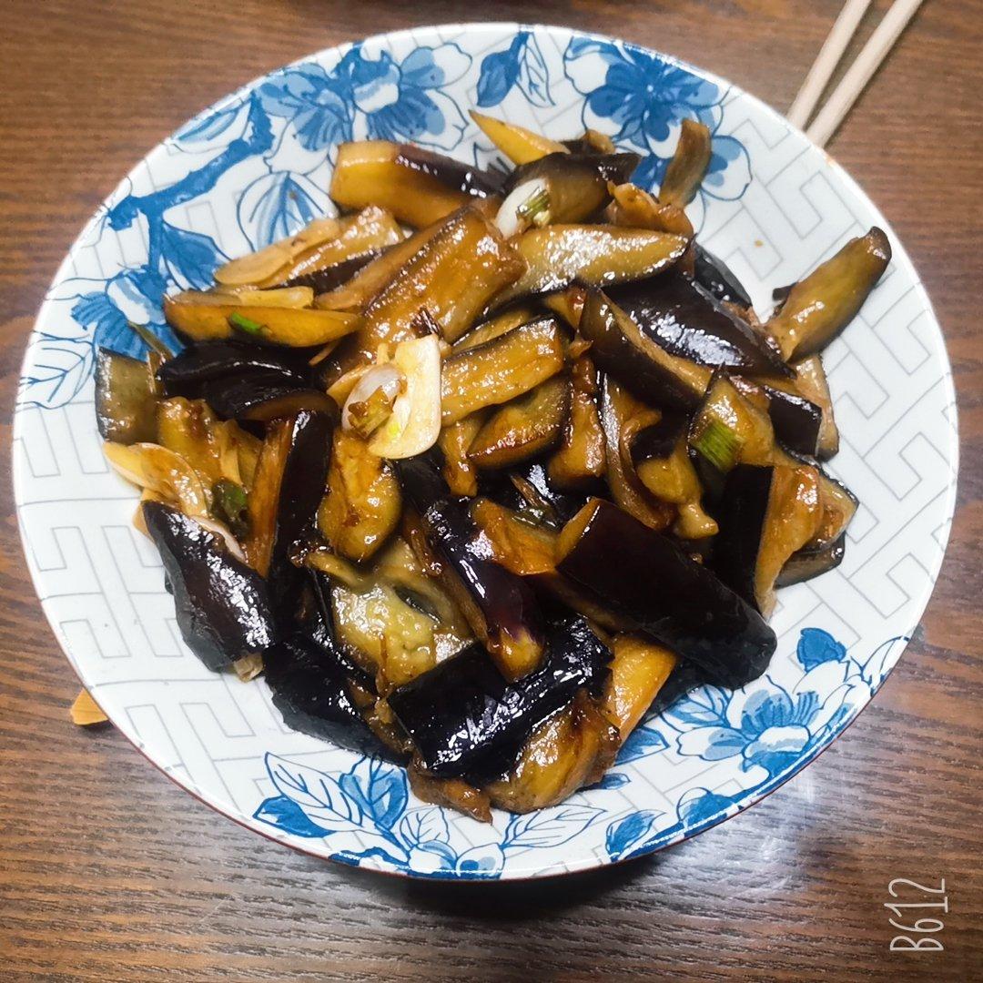 老丁的私房菜-油焖茄子