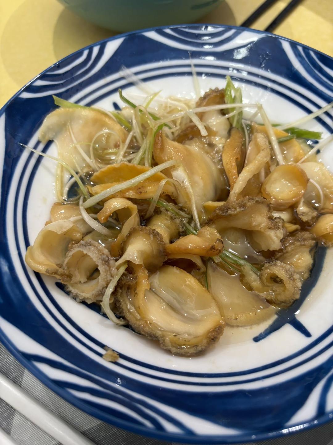 葱油鲍鱼