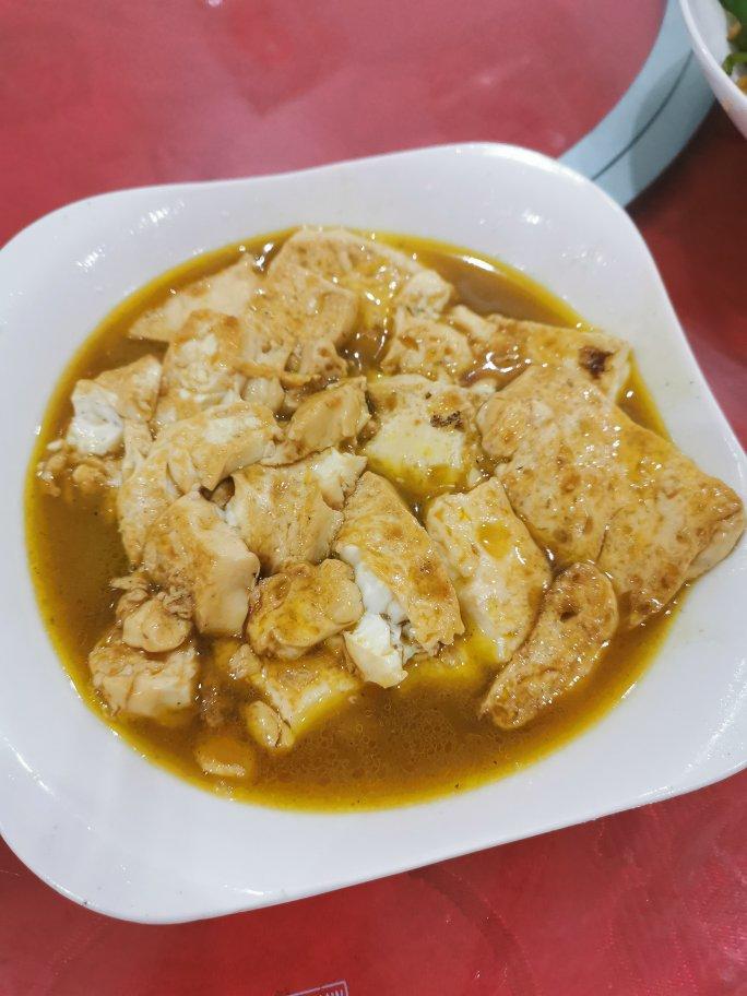 蚝油嫩豆腐